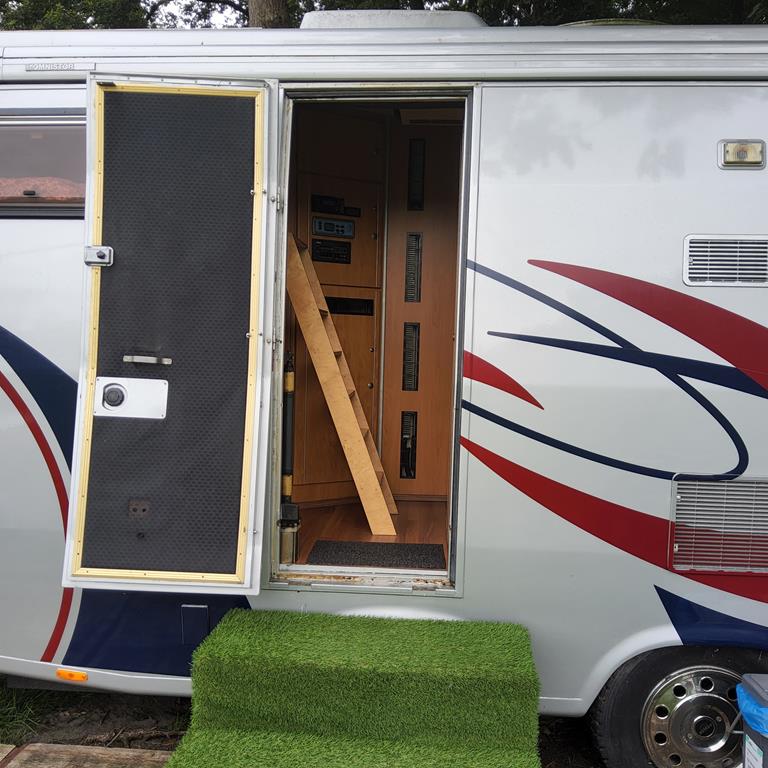 camping in alle rust