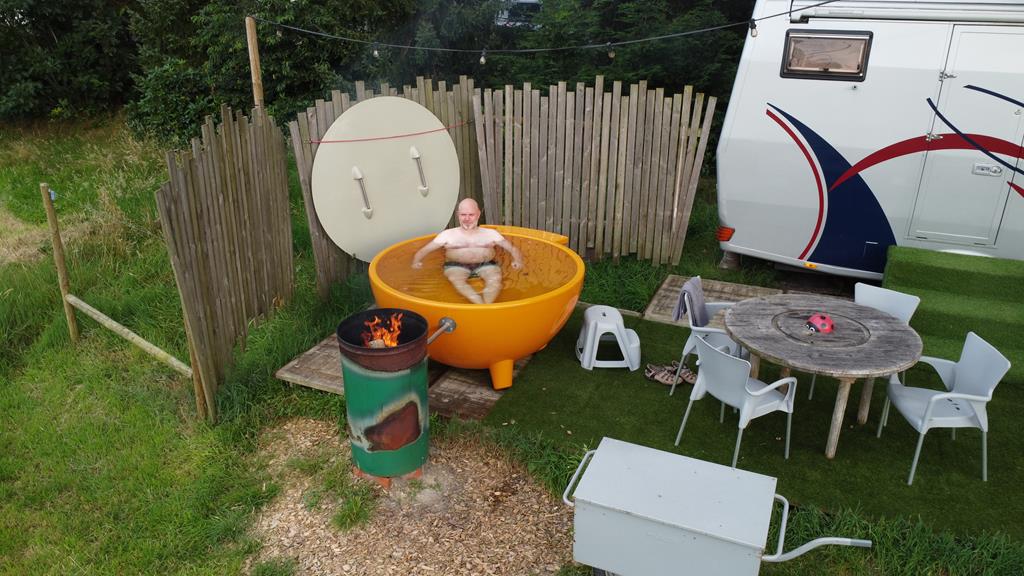 vakantiehuis met hottub